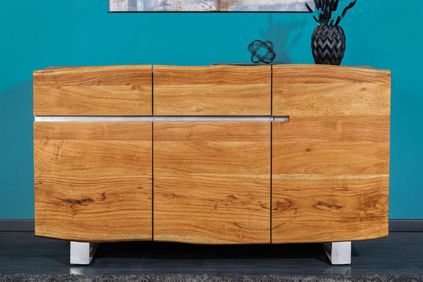 Sideboard Monolith 135cm Acacia Wood Honey