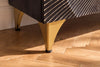 Sideboard Golden Eye 100cm Mango Wood Black