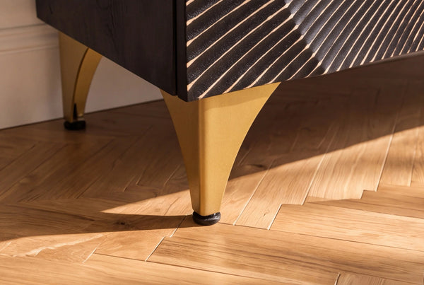 Sideboard Golden Eye 100cm Mango Wood Black