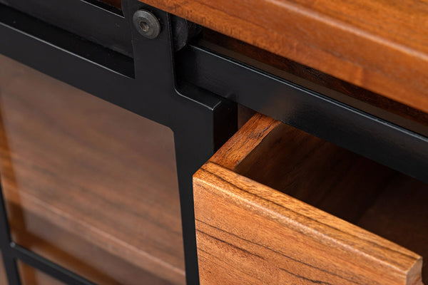 Sideboard Conquest 148cm Acacia Wood Brown