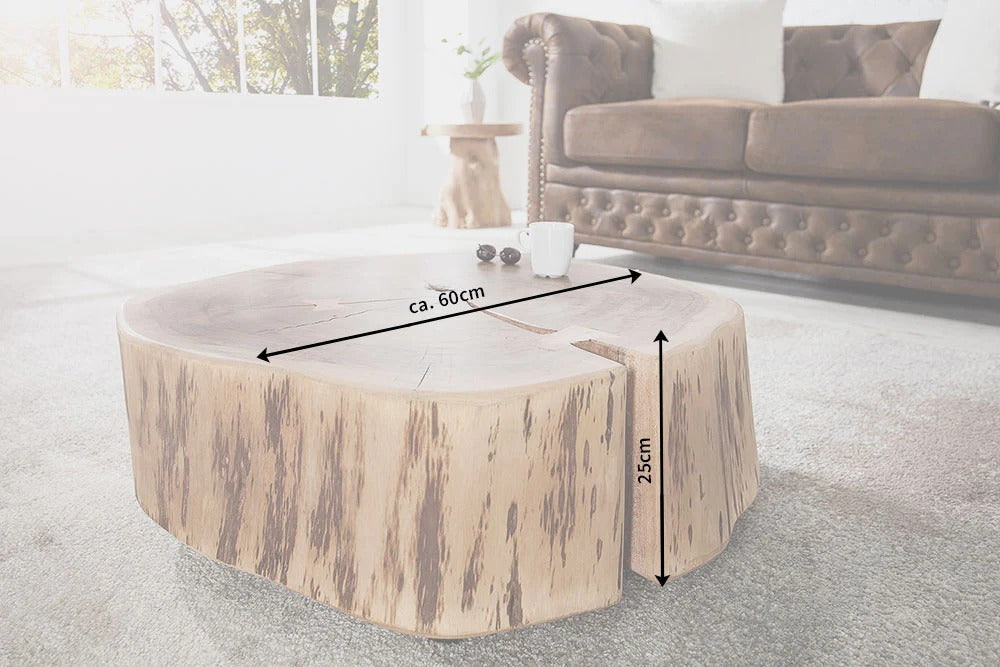 Coffee Table Goa 60cm Acacia Wood Natural