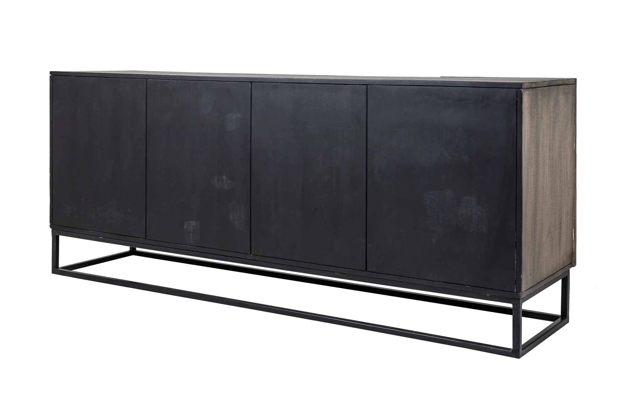Sideboard Fossil 177cm Acacia Wood Grey