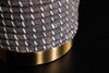 Table Lamp Zea 61cm Seagrass Natural Brown Shade