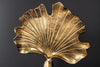 Decorative Platter Peacock 37cm Metal Gold