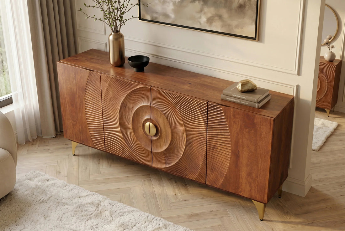 Sideboard Golden Eye 177cm Mango Wood Brown