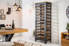 Wine Cabinet Connoisseur 184cm Pine Wood Natural
