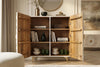 Cabinet Golden Eye 120cm Mango Wood White