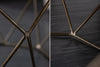 Round Coffee Table Diamond 70cm Mango Wood Brown
