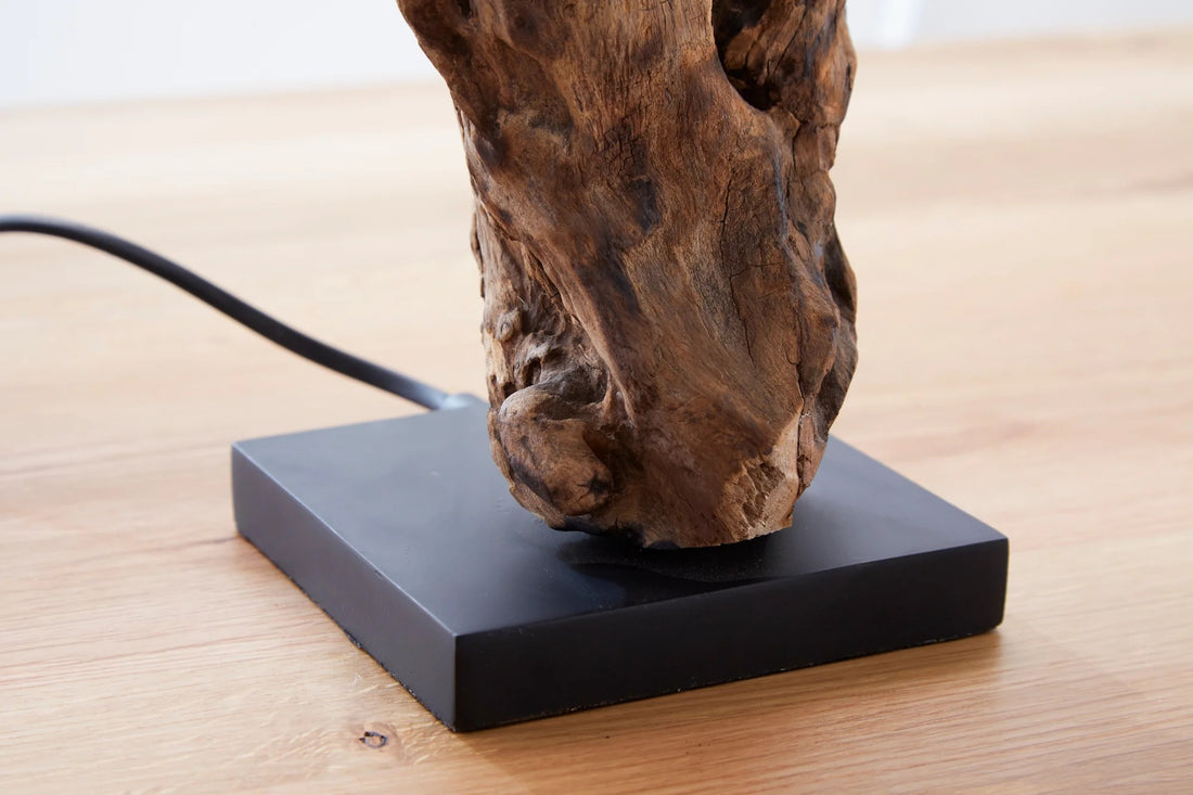 Table Lamp Hypnotic 45cm Driftwood Brown