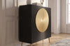 Cabinet Aurum 120cm Mango Wood Black