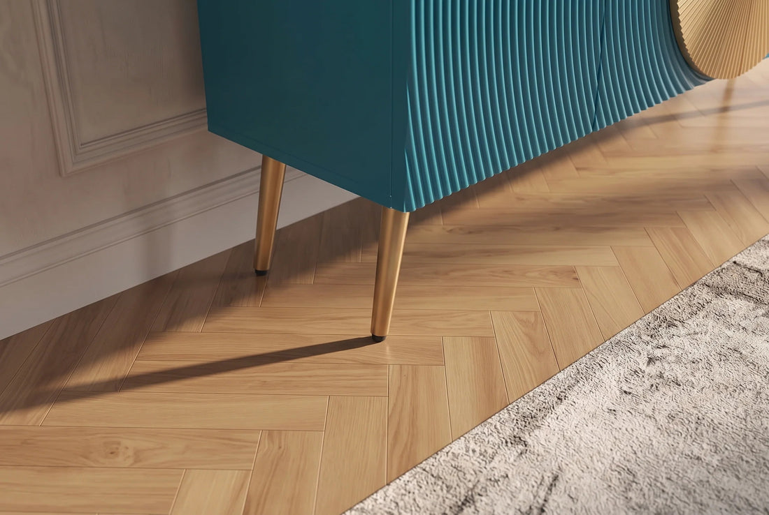 Sideboard Aurum 177cm Mango Wood Turquoise