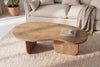 Coffee Table Organic 120cm Mango Wood Natural