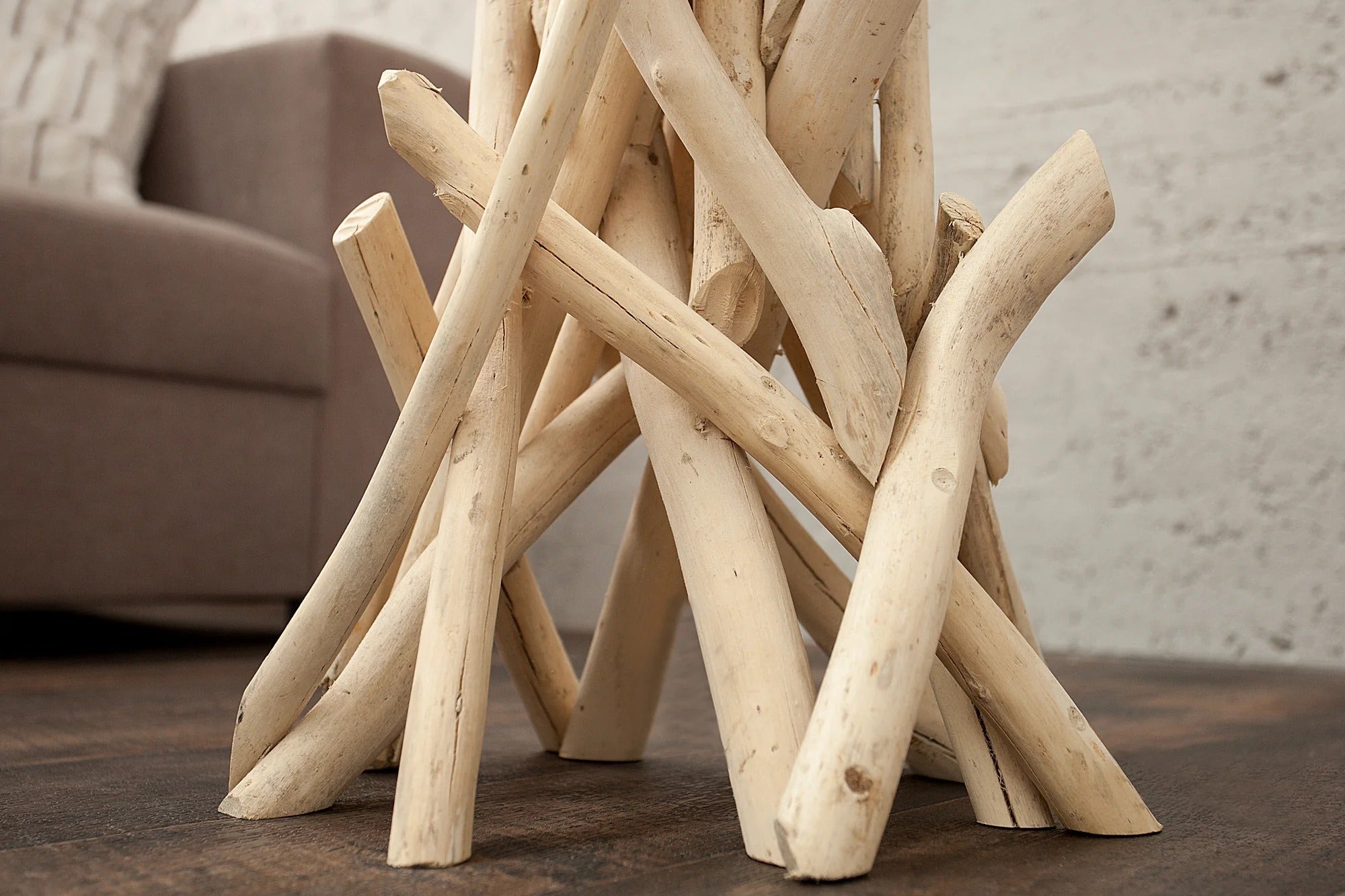 Floor Lamp Wild Nature 155cm Driftwood Natural