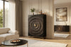 Bar Cabinet Golden Eye 140cm Mango Wood Black