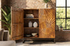 Cabinet Fossil 120cm Mango Wood Brown
