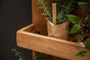 Wall Shelf Hemingway 80cm Mahogany Wood Natural