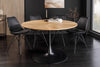 Round Dining Table Atelier 120cm Oak Wood Veneer