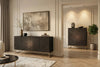 Sideboard Illusion 177cm Mango Wood Black