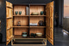 Cabinet Illusion 120cm Mango Wood Black