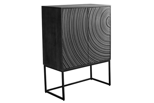 Cabinet Orbit 120cm Mango Wood Black