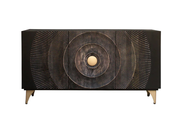 Sideboard Golden Eye 140cm Mango Wood Black