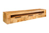Floating TV Stand Blacksmith 160cm Mango Wood Natural