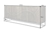 Sideboard Fossil 177cm Acacia Wood Grey