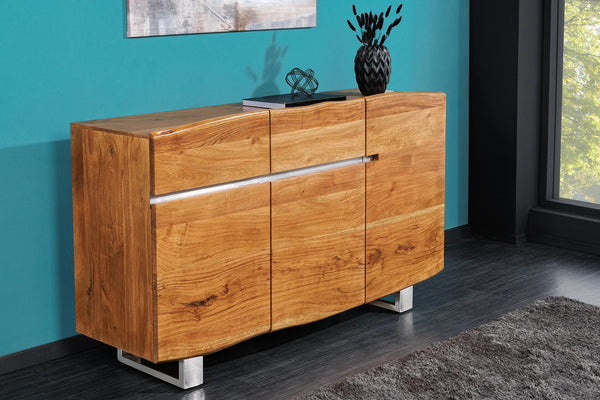 Sideboard Monolith 135cm Acacia Wood Honey