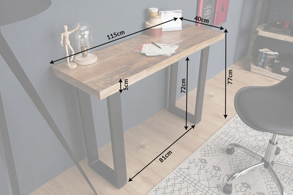 Console Table Blacksmith 115cm Mango Wood Natural