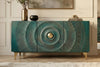 Sideboard Golden Eye 140cm Mango Wood Turquoise