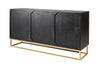 Sideboard Fossil 140cm Mango Wood Black