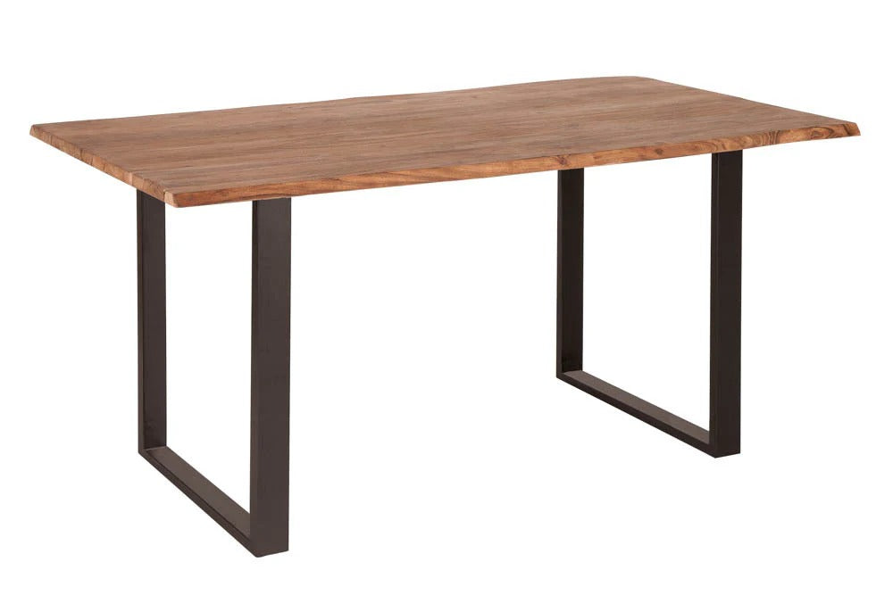 Dining Table Monolith 140cm Acacia Wood Natural
