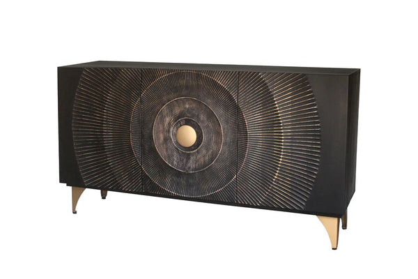 Sideboard Golden Eye 140cm Mango Wood Black