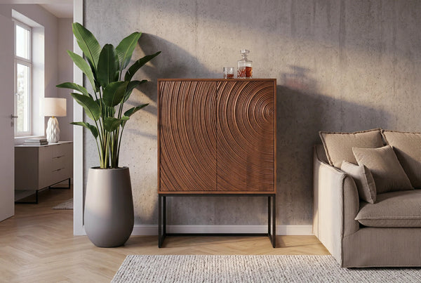 Cabinet Orbit 120cm Mango Wood Brown