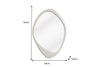 Mirror Mila 94cm Grey