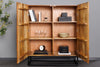 Cabinet Line Art 120cm Mango Wood Brown