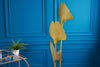 Floor Lamp Ginkgo 160cm Metal Gold