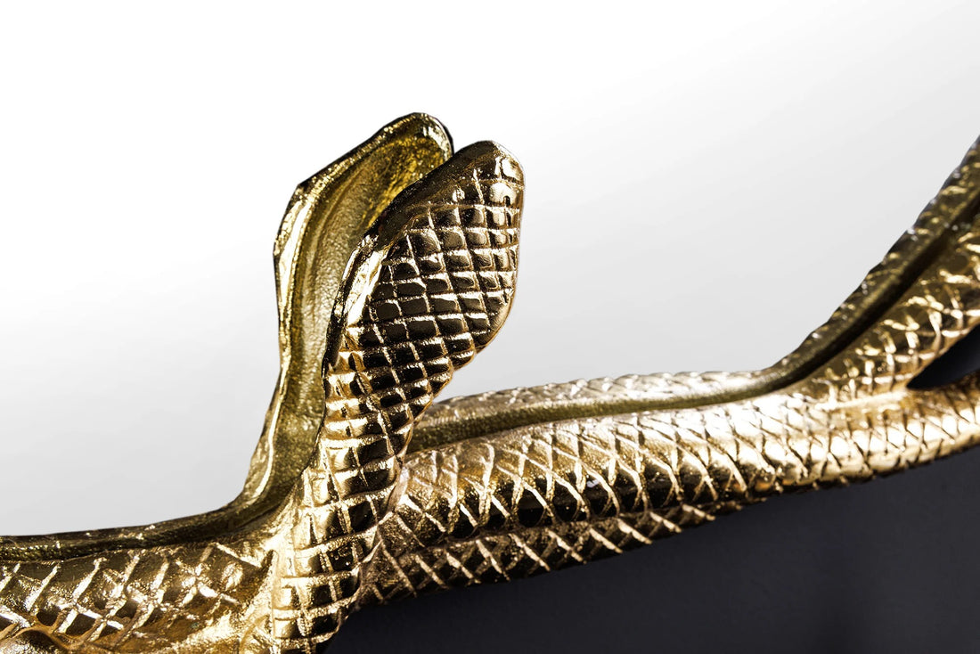 Mirror Snake 50cm Metal Gold