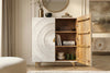 Cabinet Golden Eye 120cm Mango Wood White