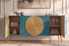 Sideboard Aurum 177cm Mango Wood Turquoise