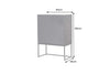 Cabinet Orbit 120cm Mango Wood Black