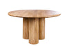 Round Dining Table Margo 140cm Mango Wood Natural