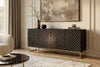 Sideboard Illusion 177cm Mango Wood Black