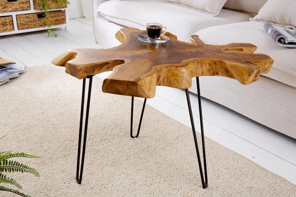 Coffee Table Wild 60cm Teak Wood Natural