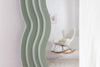 Wall Mirror Wave 160cm Green