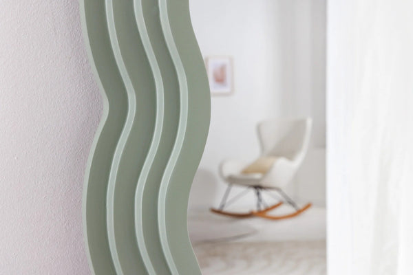 Wall Mirror Wave 160cm Green
