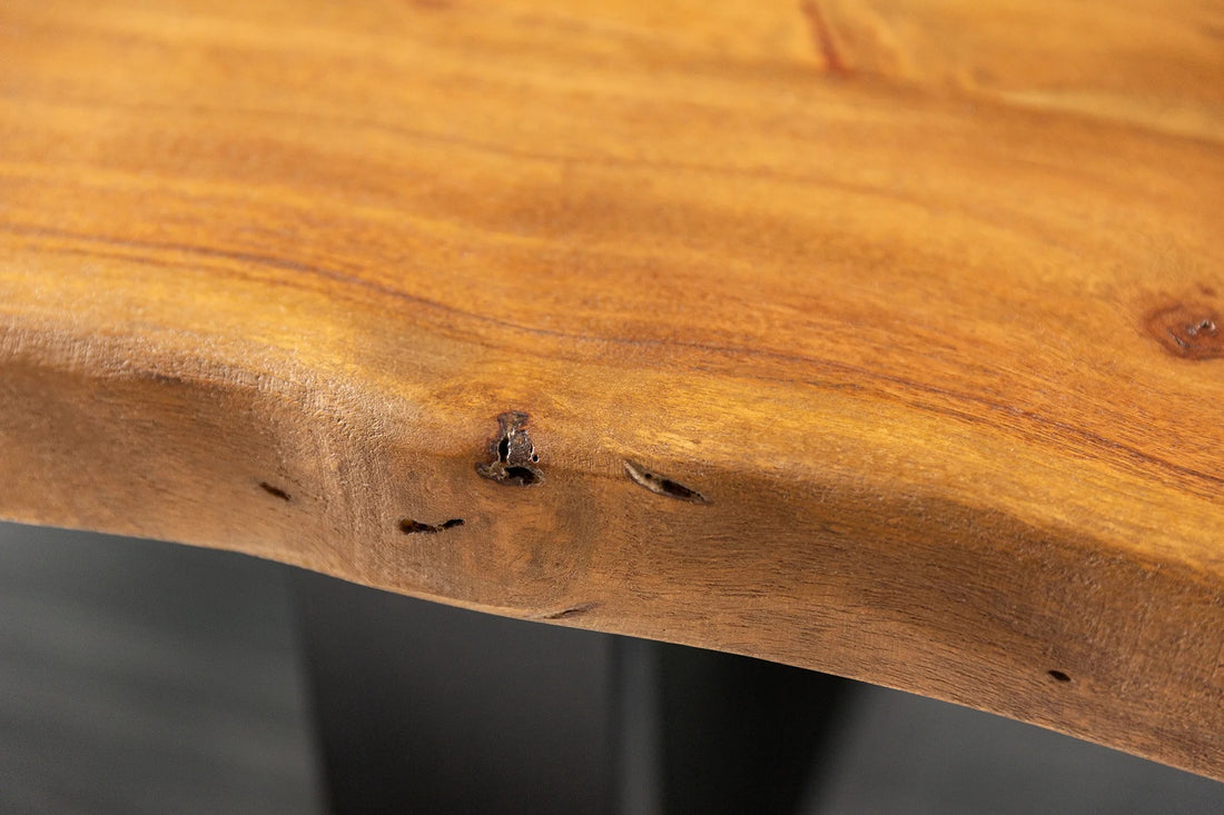 Coffee Table Monolith 110cm Acacia Wood Honey