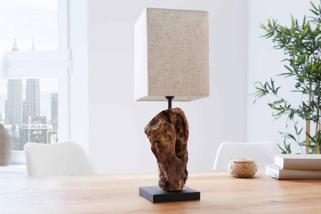 Table Lamp Hypnotic 45cm Driftwood Beige
