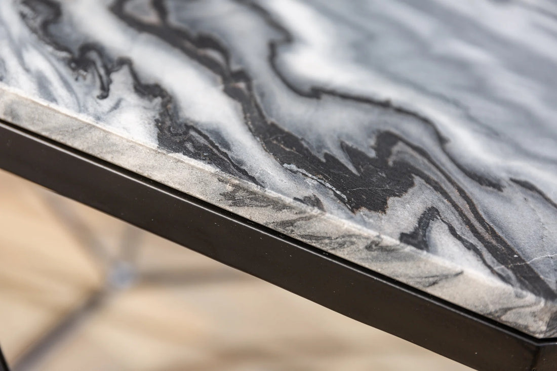 Coffee Table Diamond 70cm Marble Grey