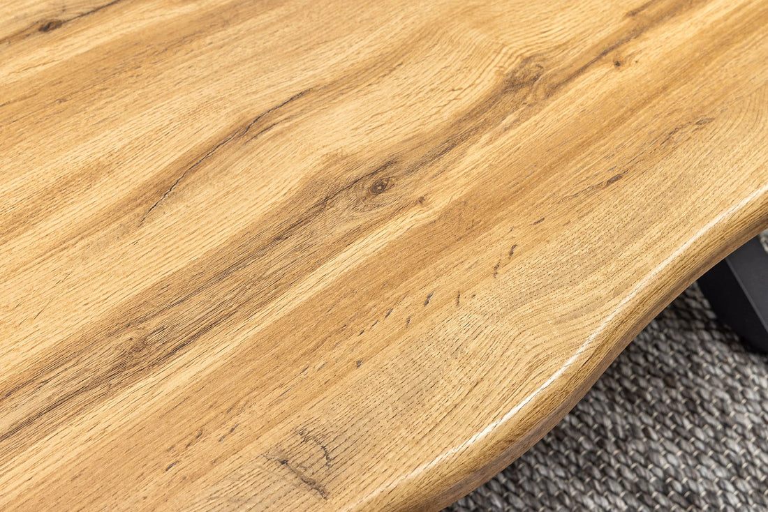 Coffee Table Cortez 90cm Wild Oak Look X-Frame